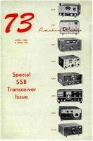 73 Magazine for March 65, profiling SSB transverters