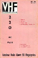 VHF Horizons, Bob Cooper K6EDX editor, June 1963