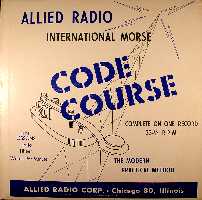 Allied Radio Code Course 33 1/3 RPM