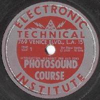 Electronic Technical Institute Photosound Course