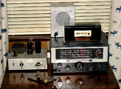 AMECO AC-1 transmitter, R5 receiver, CPO and Pennwood Numechron Tymeter.