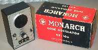 Monarch KY-106 "Code Oscillator", Plastic box enclosure