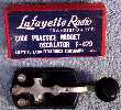 Lafayette Radio Electronics Transistorized Code Practice Midget Oscillator F-249 (red box)