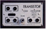 Jackson Model 562B Transistor Code Oscillator