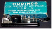 HUDINCO USB-3 Code Practice Key with Buzzer