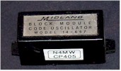 Midland Block Module Code Oscillator Model 14-647