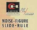 Cutler-Hammer, Airborne Instruments Laboratory (AIL) Noise-Figure Slide Rule, Perrygraf 1964