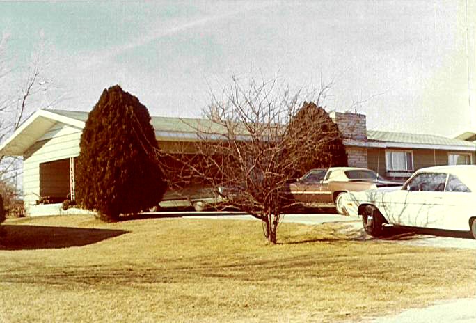 White Oak St., Republic, MO, the Meier home (around 1965)